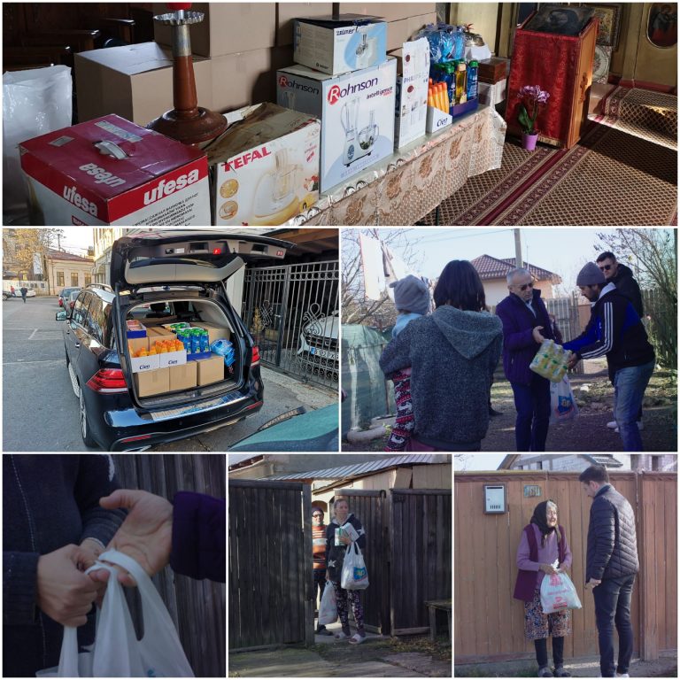 Read more about the article COMMUNIO, pr. Ionuț Ghibanu și Asociația Sfinx Europa alături de familiile nevoiașe din Tărtășești și Bălteni