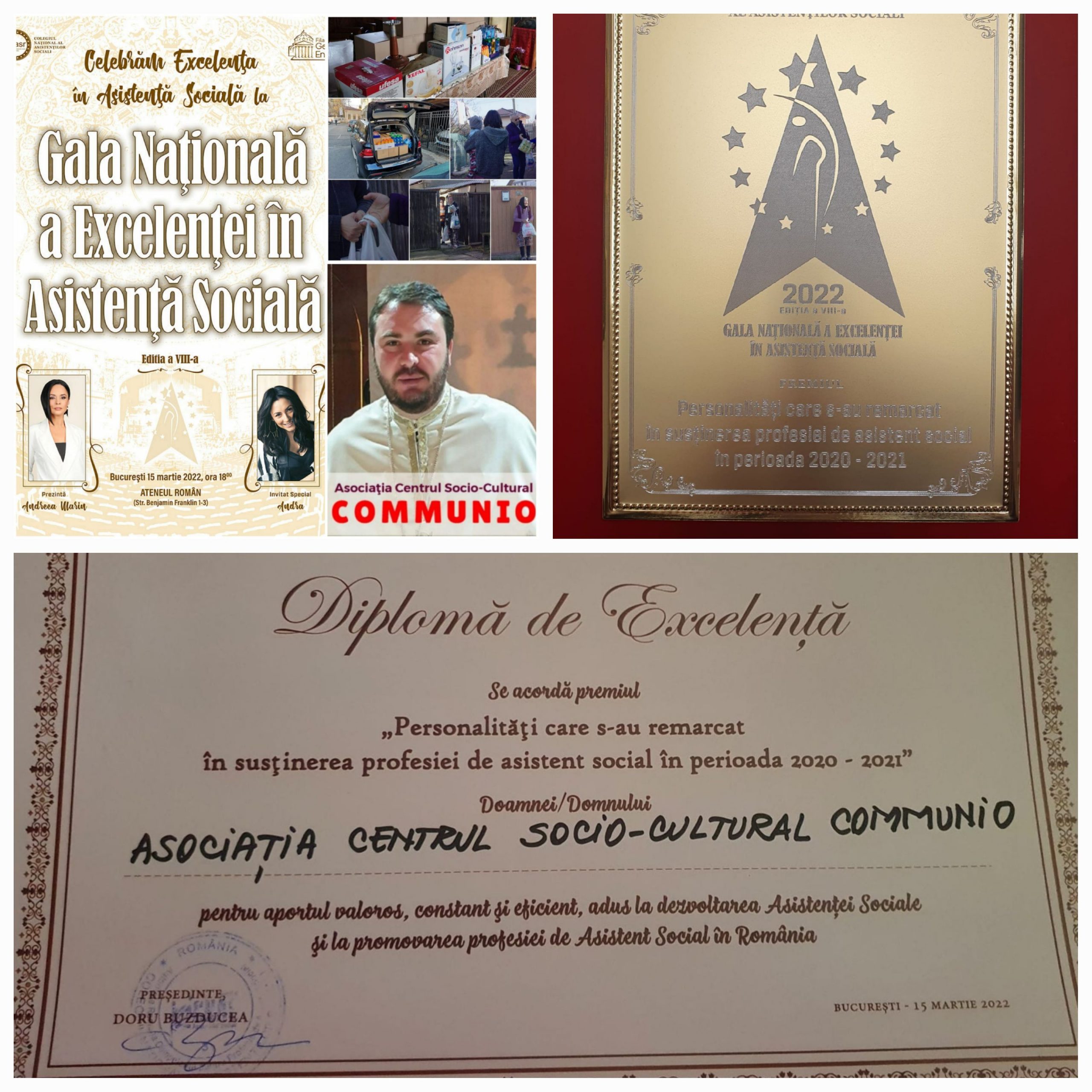 You are currently viewing Pr. dr. Ionuț Ghibanu și COMMUNIO au fost premiați în cadrul Galei Naționale a Excelenței în Asistență Socială